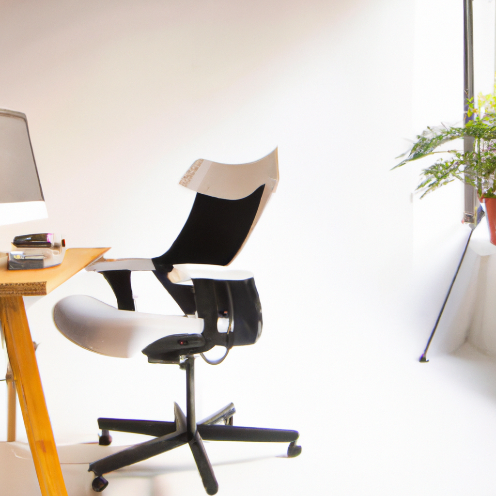 Interior del estudio en Providencia con luz natural y diseño minimalista